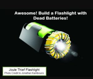 How to Build a Flashlight with Dead Batteries