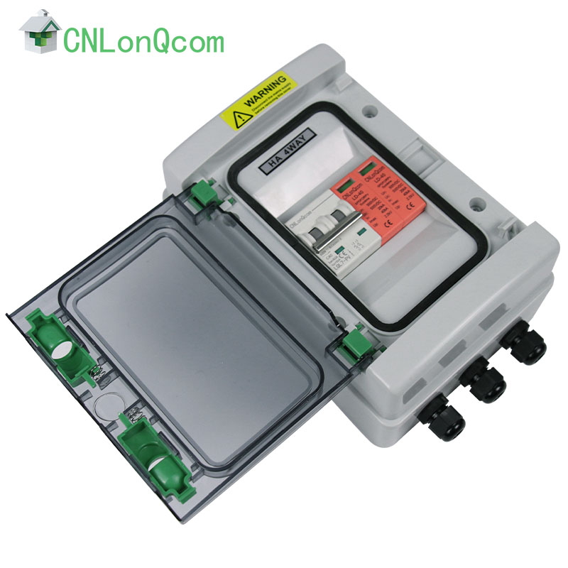 Plastic DC combiner box LQX-HA-4