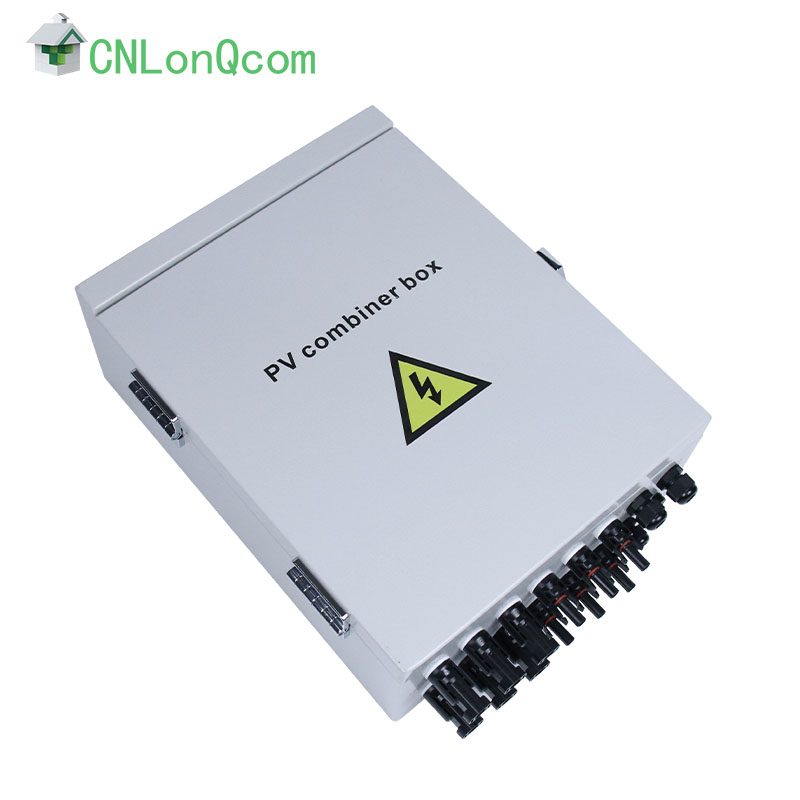 DC combiner box 500V 6 in and 1 out