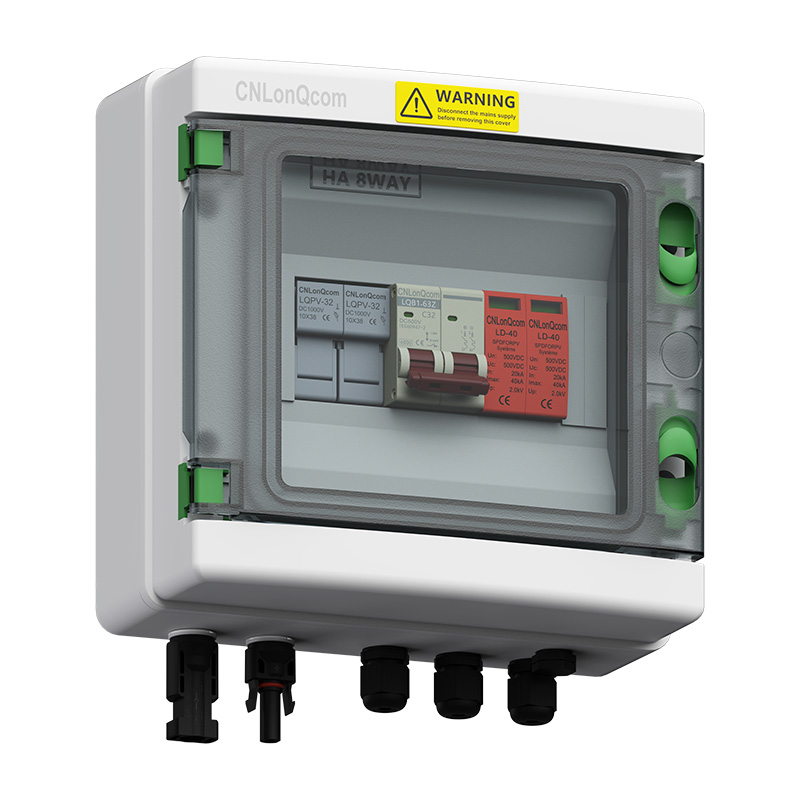 PV Combiner Box 1 in 1 out DC500V