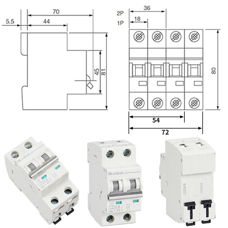 DC Circuit Breaker LQL7-PV