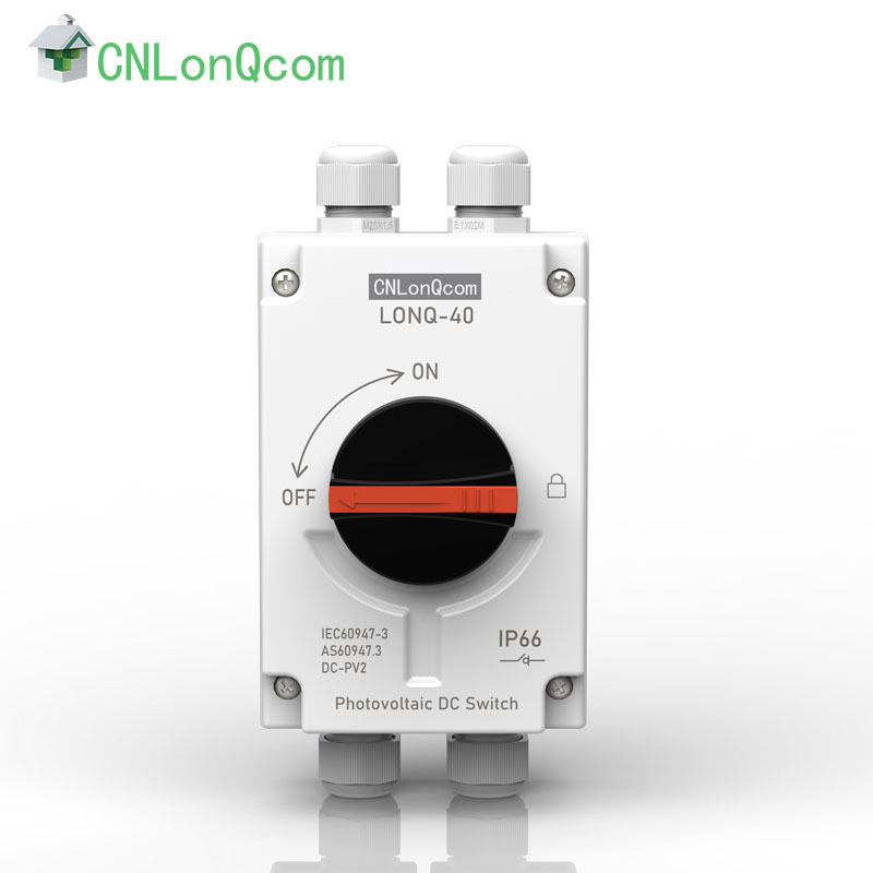 PV Switch-disconnector 1500V 32A with M20