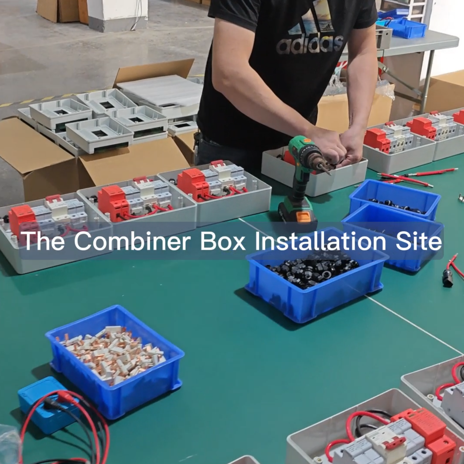 The Installation Site of Wenzhou Nijani New Energy Technology Co., Ltd.'s Combiner Box Technology