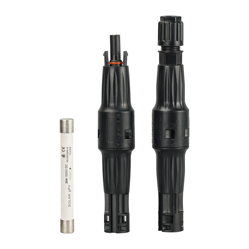 Fuse photovoltaic connector