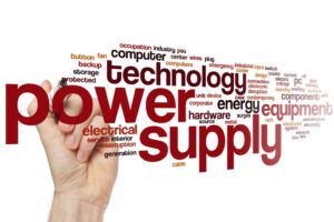 Power supply word cloud