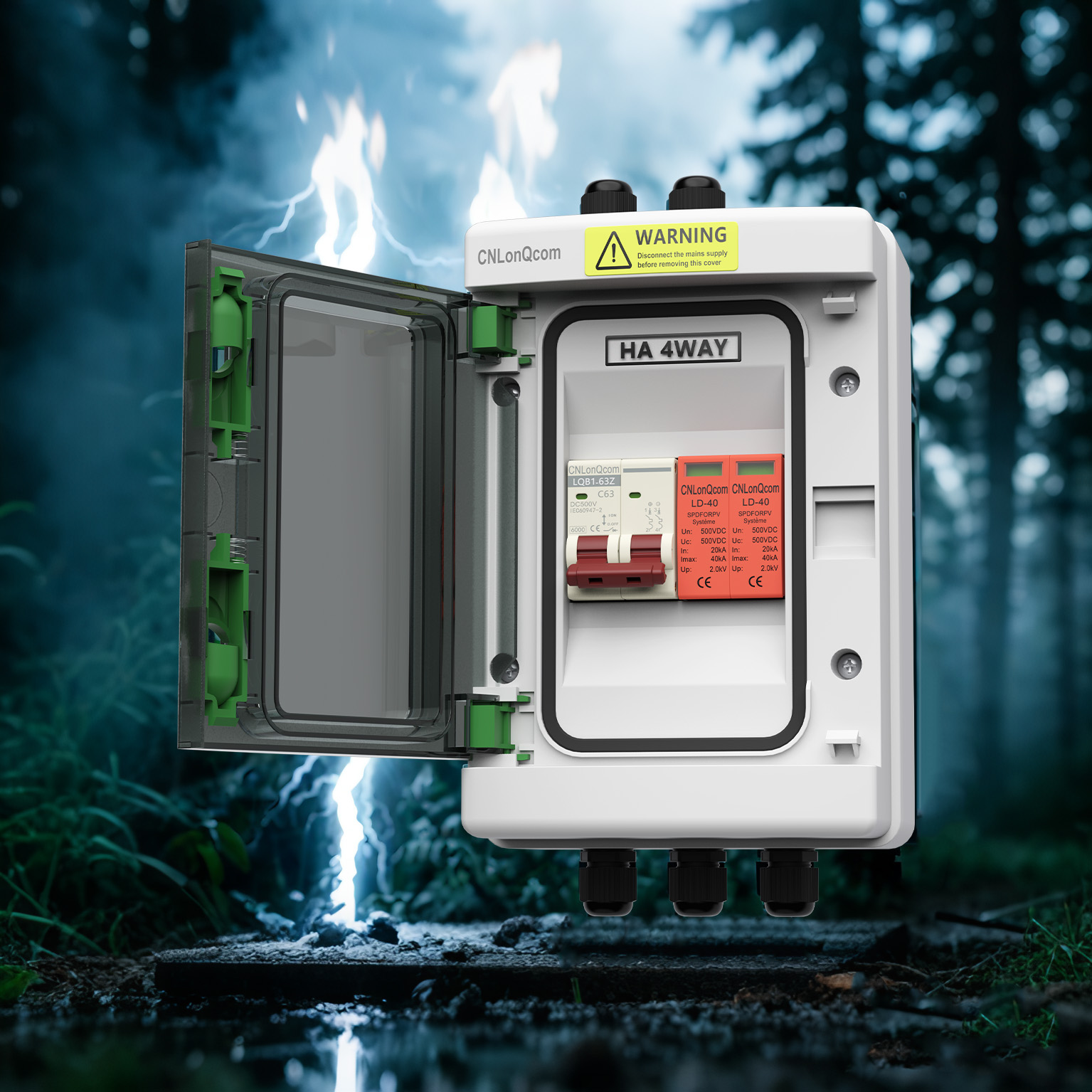 LQX-DC500V-1-1 PV Combiner Box Technical White Paper