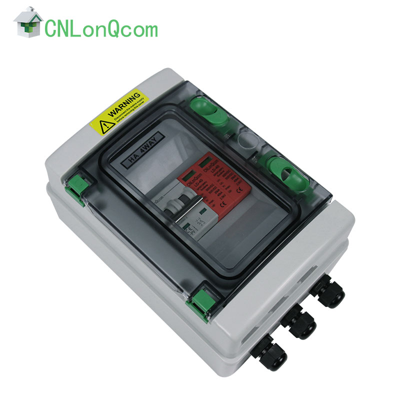 Plastic DC combiner box LQX-HA-4