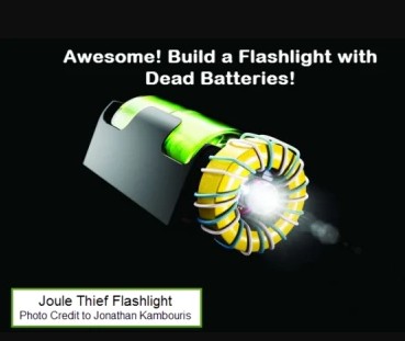 How to Build a Flashlight with Dead Batteries